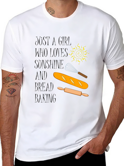 Just A Girl Who Loves Baking T-Shirt
