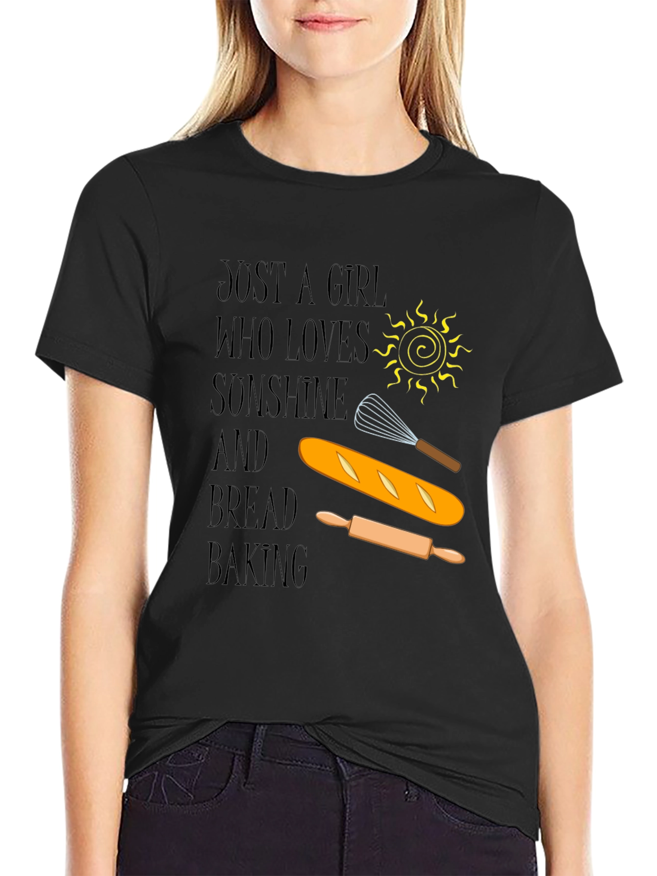 Just A Girl Who Loves Baking T-Shirt