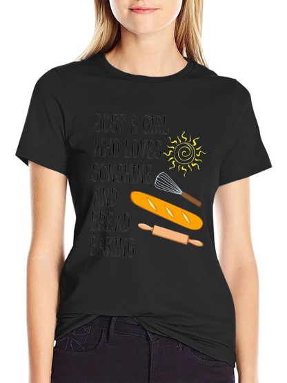 Just A Girl Who Loves Baking T-Shirt