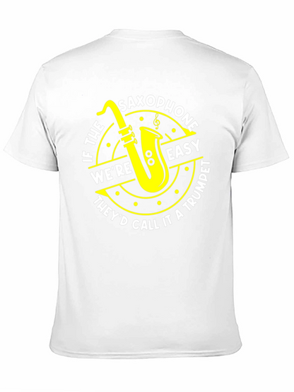 Saxophone Easy Trumpet Tee - Musician T-Shirt