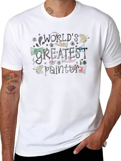 Worlds Greatest Painter Graphic T-Shirt