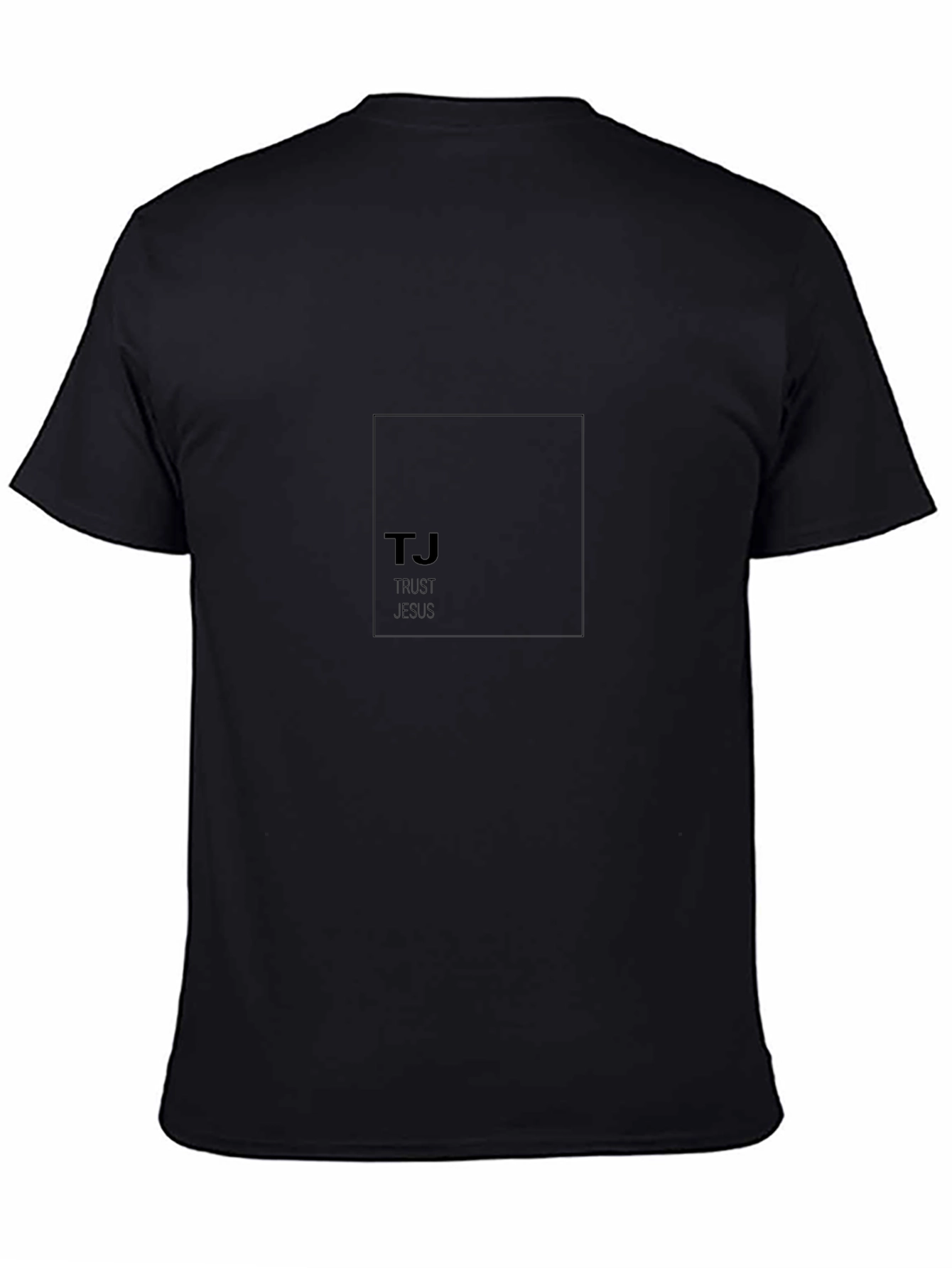 TJ Trust Jesus Black T-Shirt