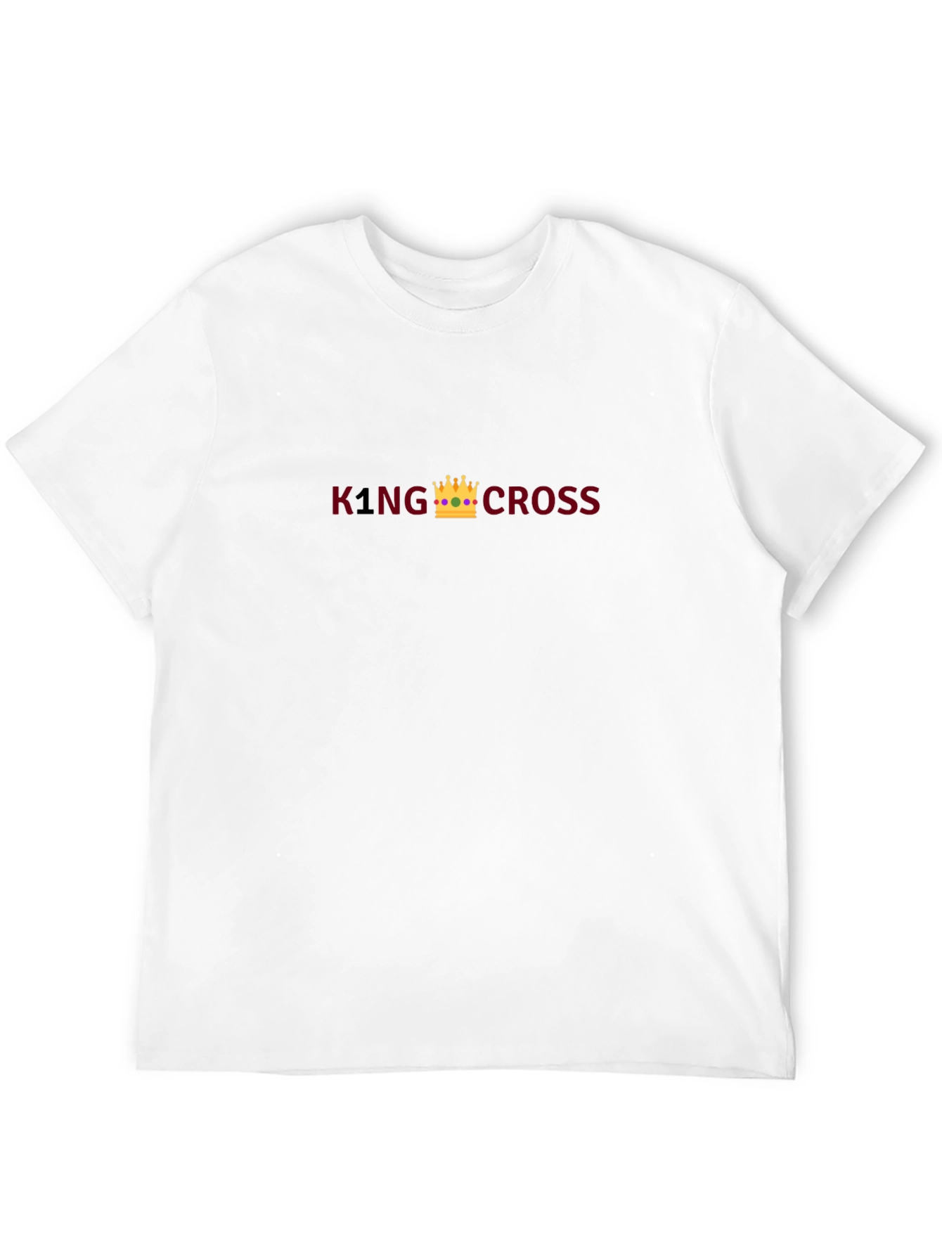 King Cross Black T-Shirt - Stylish Crown Design