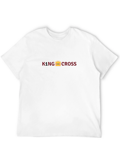 King Cross Black T-Shirt - Stylish Crown Design