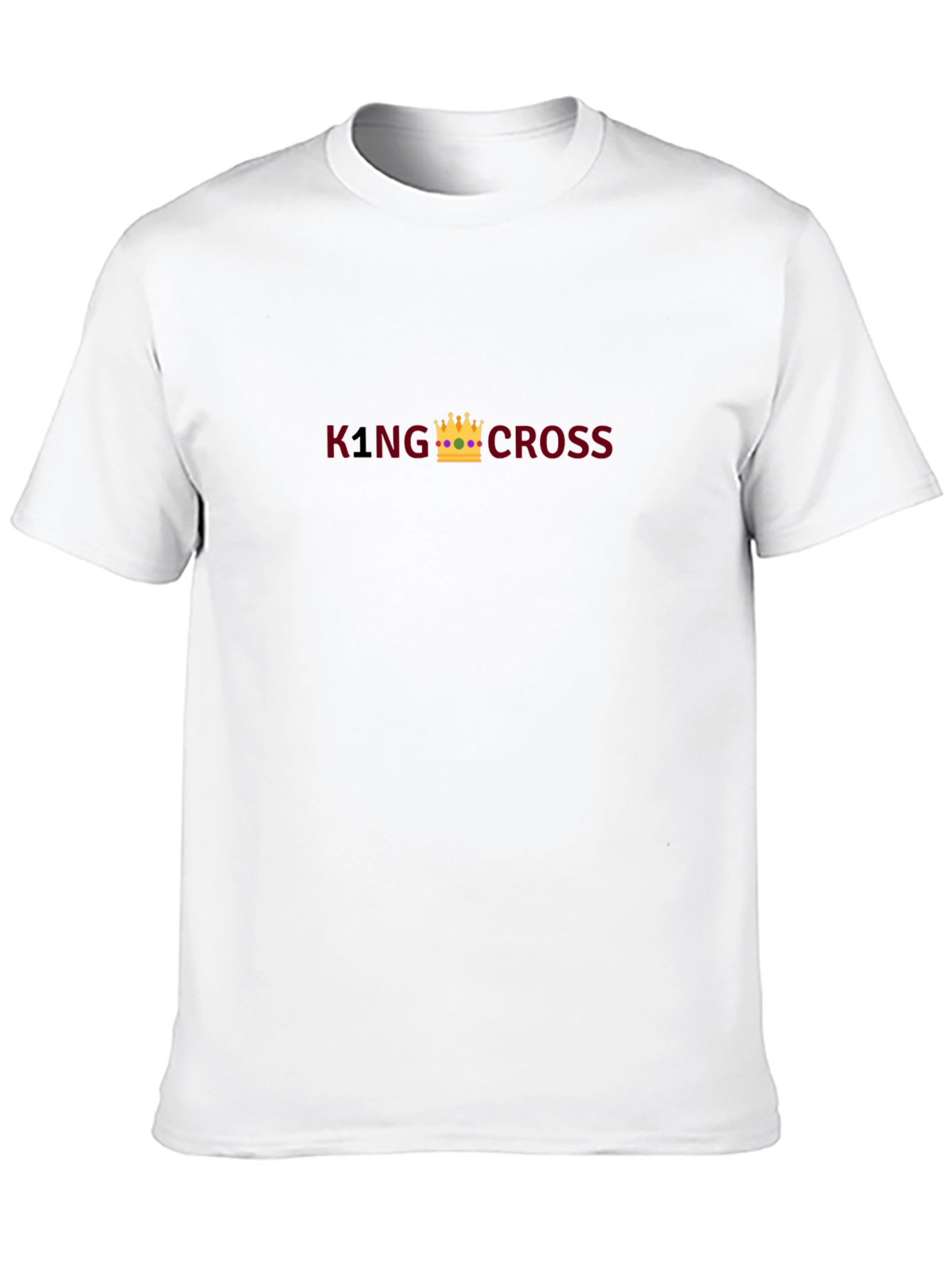 King Cross Black T-Shirt - Stylish Crown Design