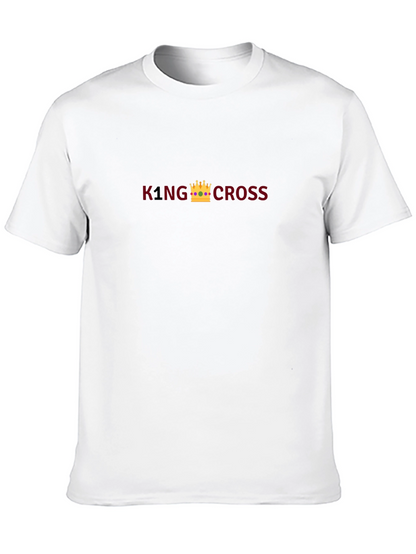 King Cross Black T-Shirt - Stylish Crown Design