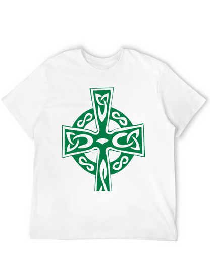 Celtic Cross Graphic Tee - Irish Pride