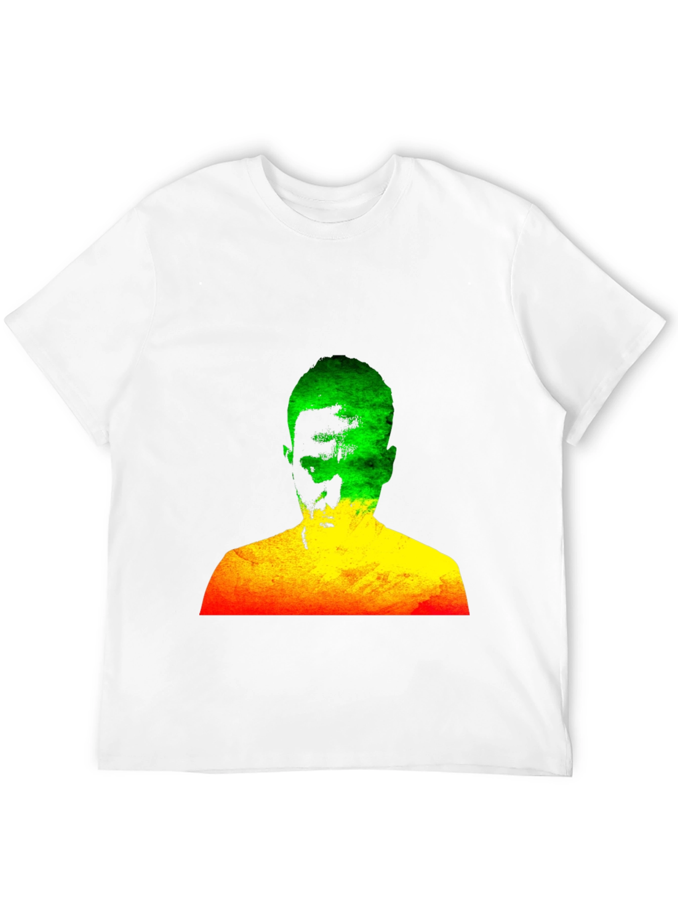 Rasta Man Graphic Black T-Shirt Reggae Style