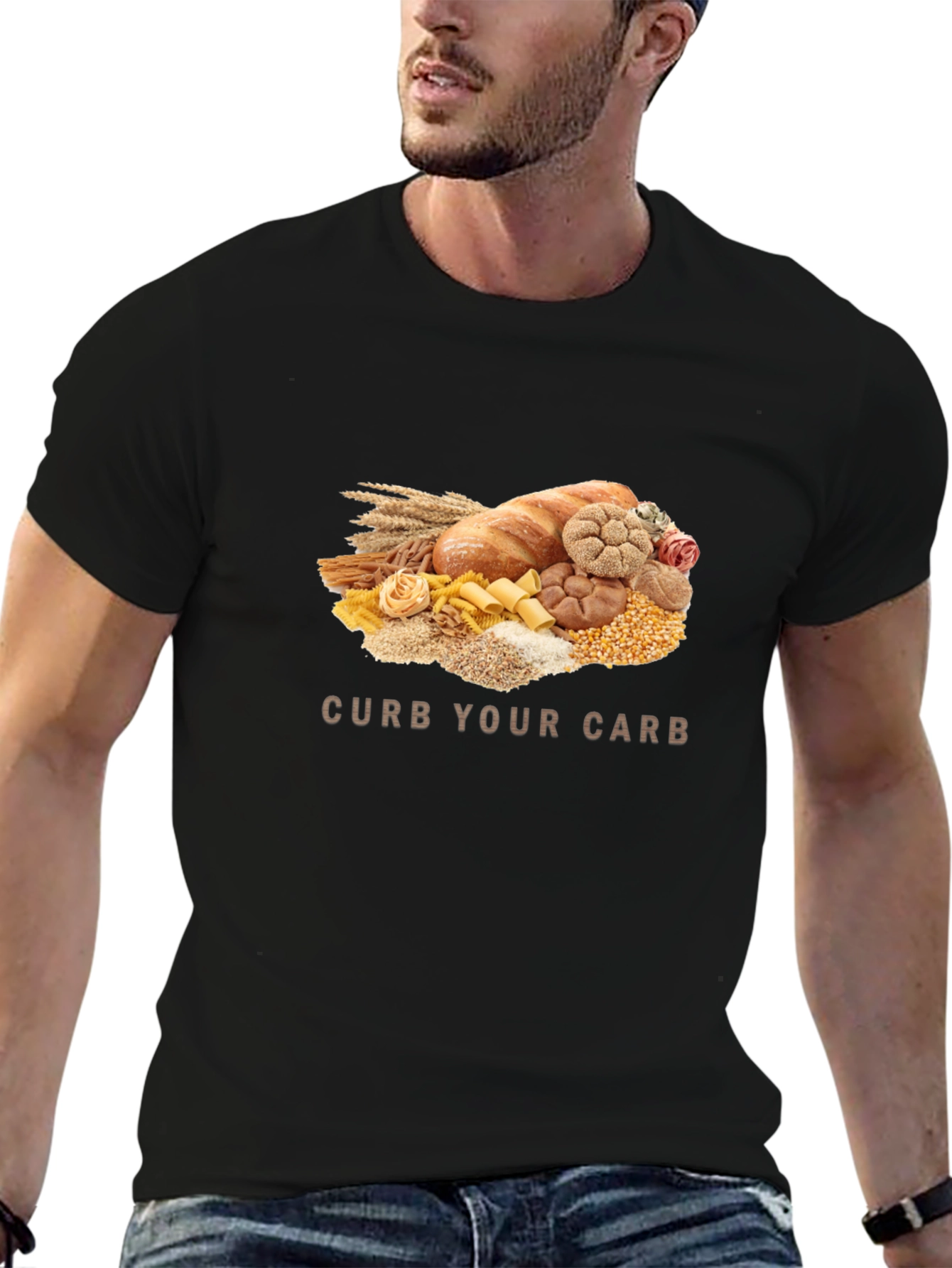 Curb Your Carb Graphic T-Shirt