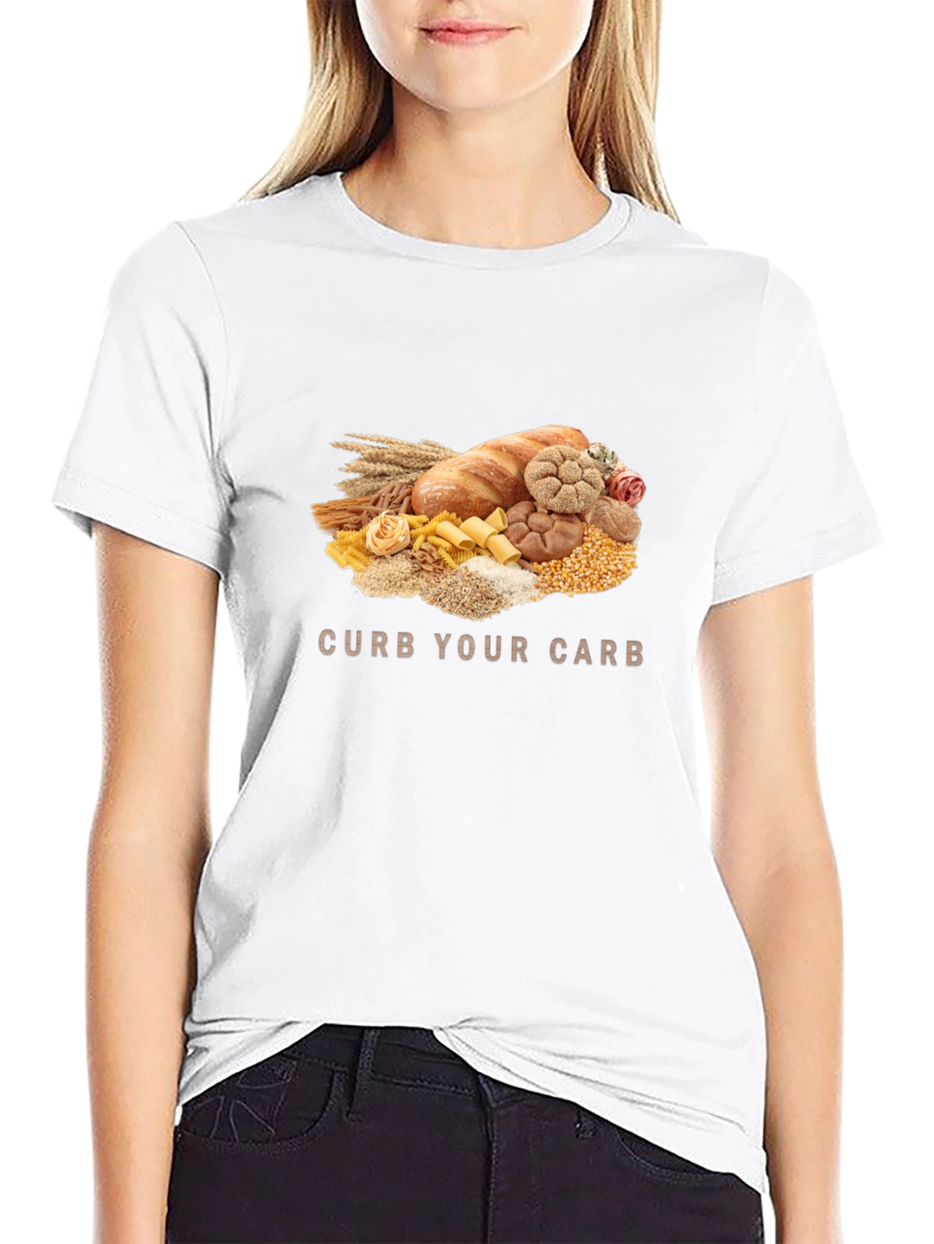 Curb Your Carb Graphic T-Shirt