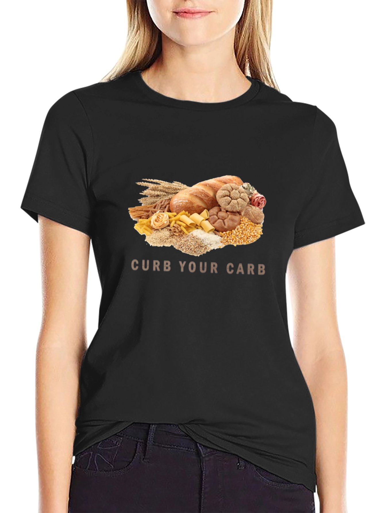 Curb Your Carb Graphic T-Shirt