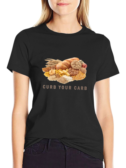 Curb Your Carb Graphic T-Shirt