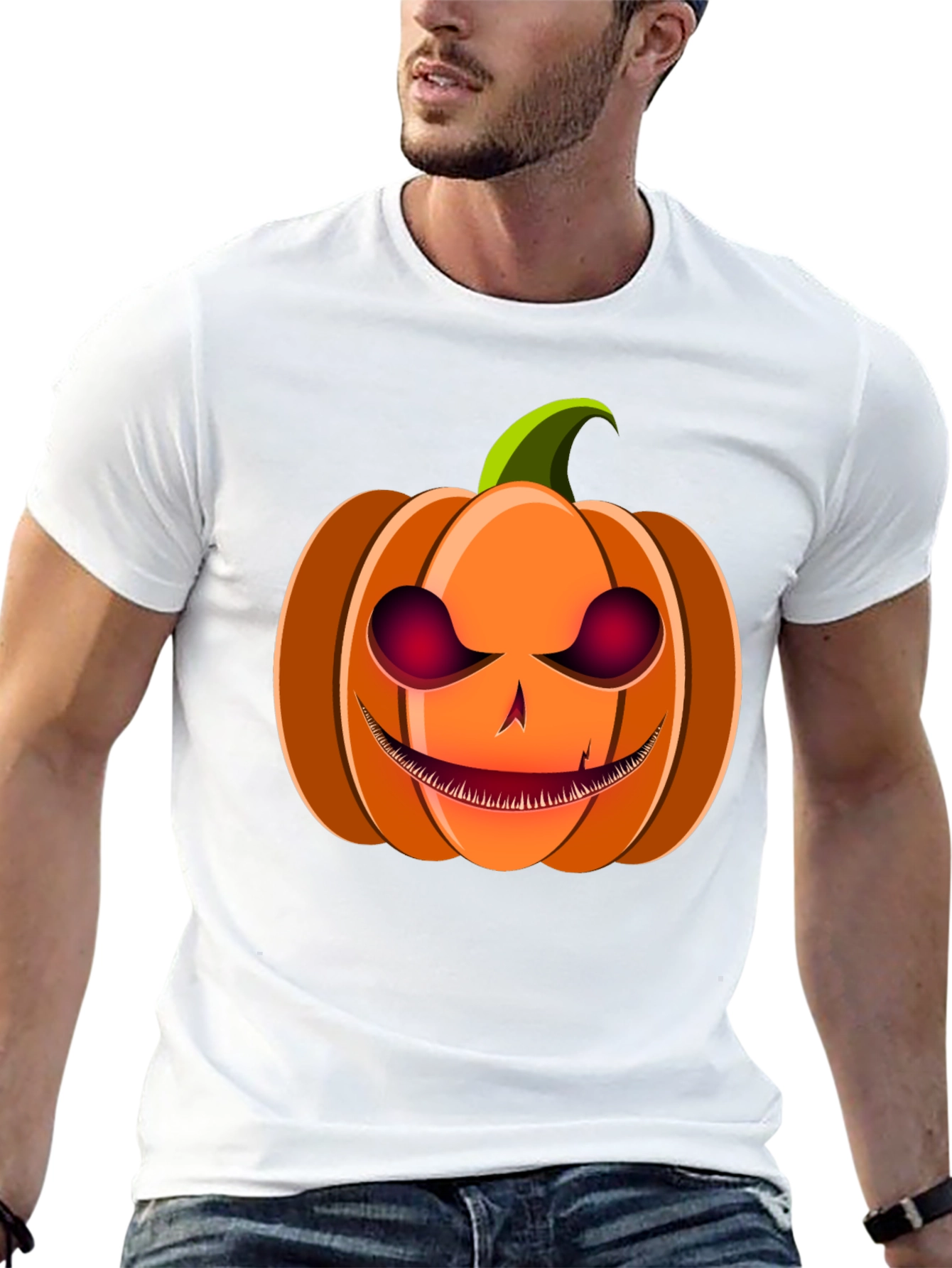 Spooky Pumpkin Halloween T-Shirt