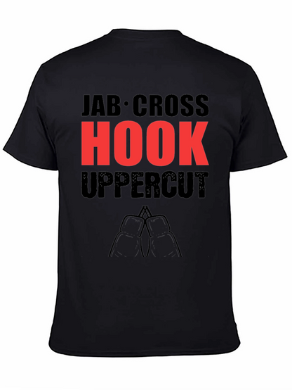Boxing Punches T-Shirt - Jab Cross Hook Uppercut