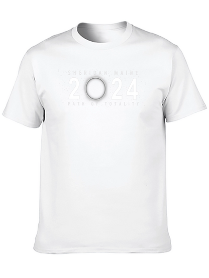 Sheridan Maine 2024 Total Solar Eclipse T-Shirt