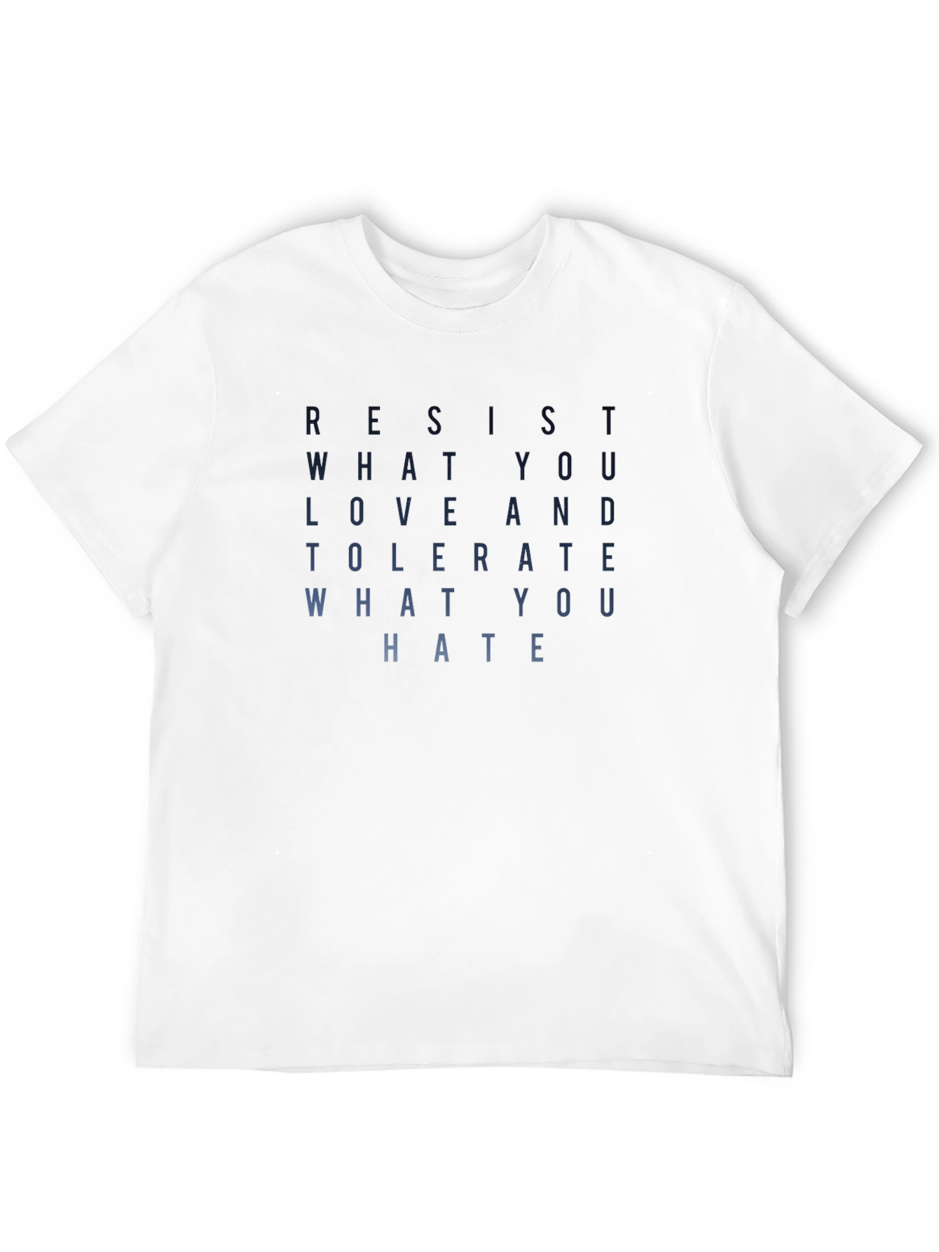Resist T-Shirt - Love & Tolerate