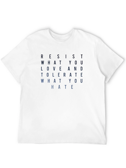 Resist T-Shirt - Love & Tolerate