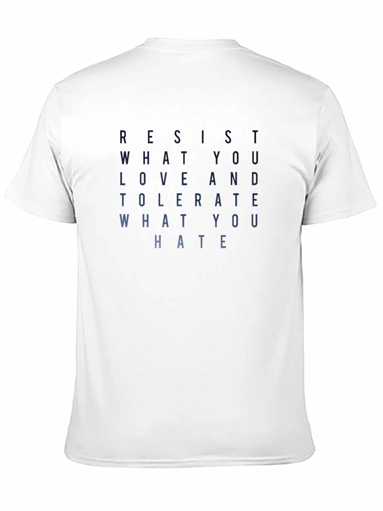 Resist T-Shirt - Love & Tolerate
