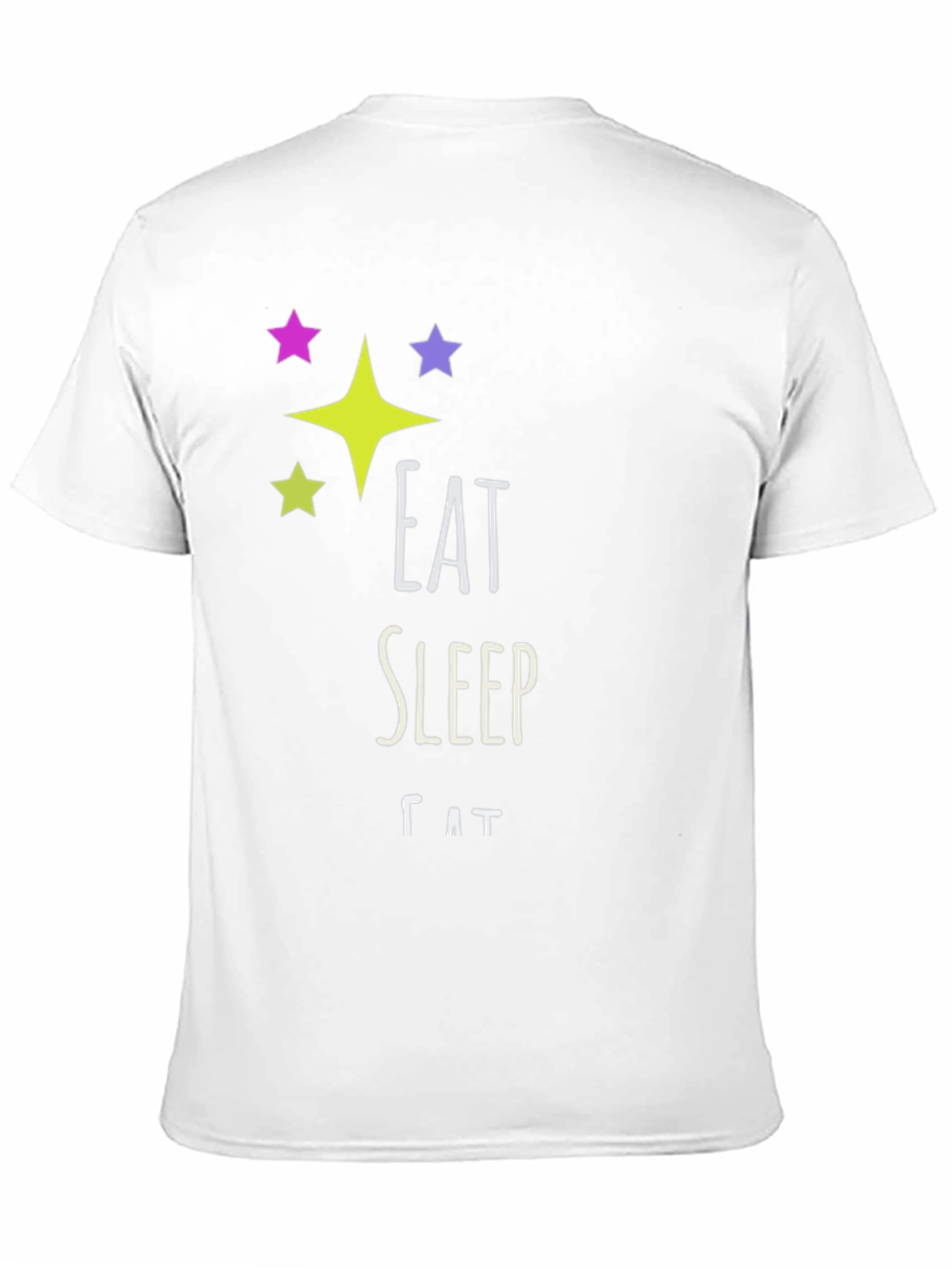 Eat Sleep Cat T-Shirt - Fun Novelty Tee