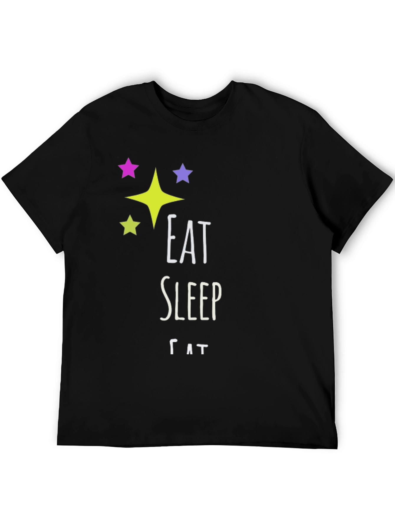Eat Sleep Cat T-Shirt - Fun Novelty Tee