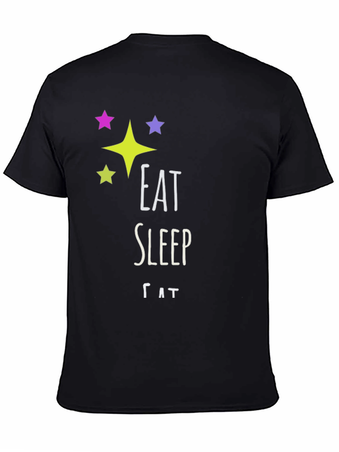 Eat Sleep Cat T-Shirt - Fun Novelty Tee