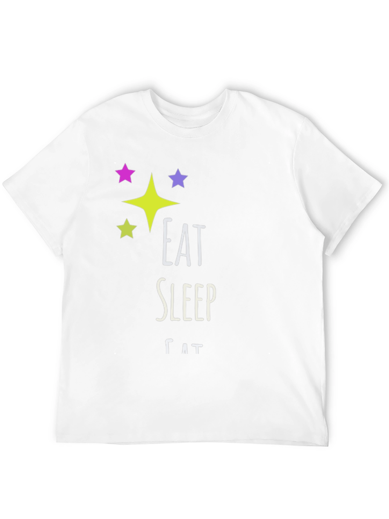 Eat Sleep Cat T-Shirt - Fun Novelty Tee
