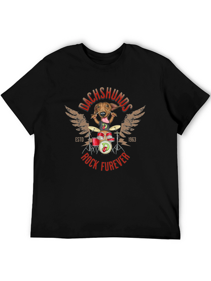 Dachshunds Rock Furever T-Shirt