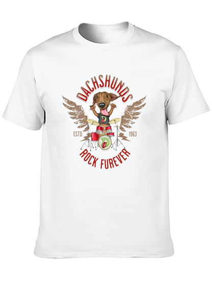 Dachshunds Rock Furever T-Shirt
