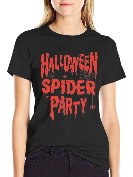 Halloween Spider Party T-Shirt