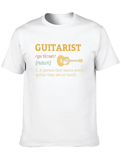 Guitarist Definition T-Shirt - Musician Novelty Tee