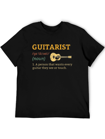 Guitarist Definition T-Shirt - Musician Novelty Tee