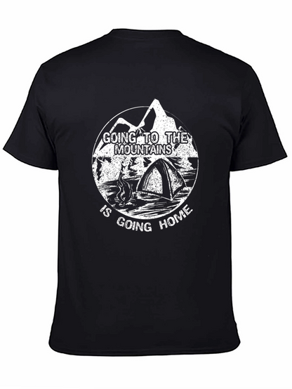 Mountains are Home T-Shirt - Camping