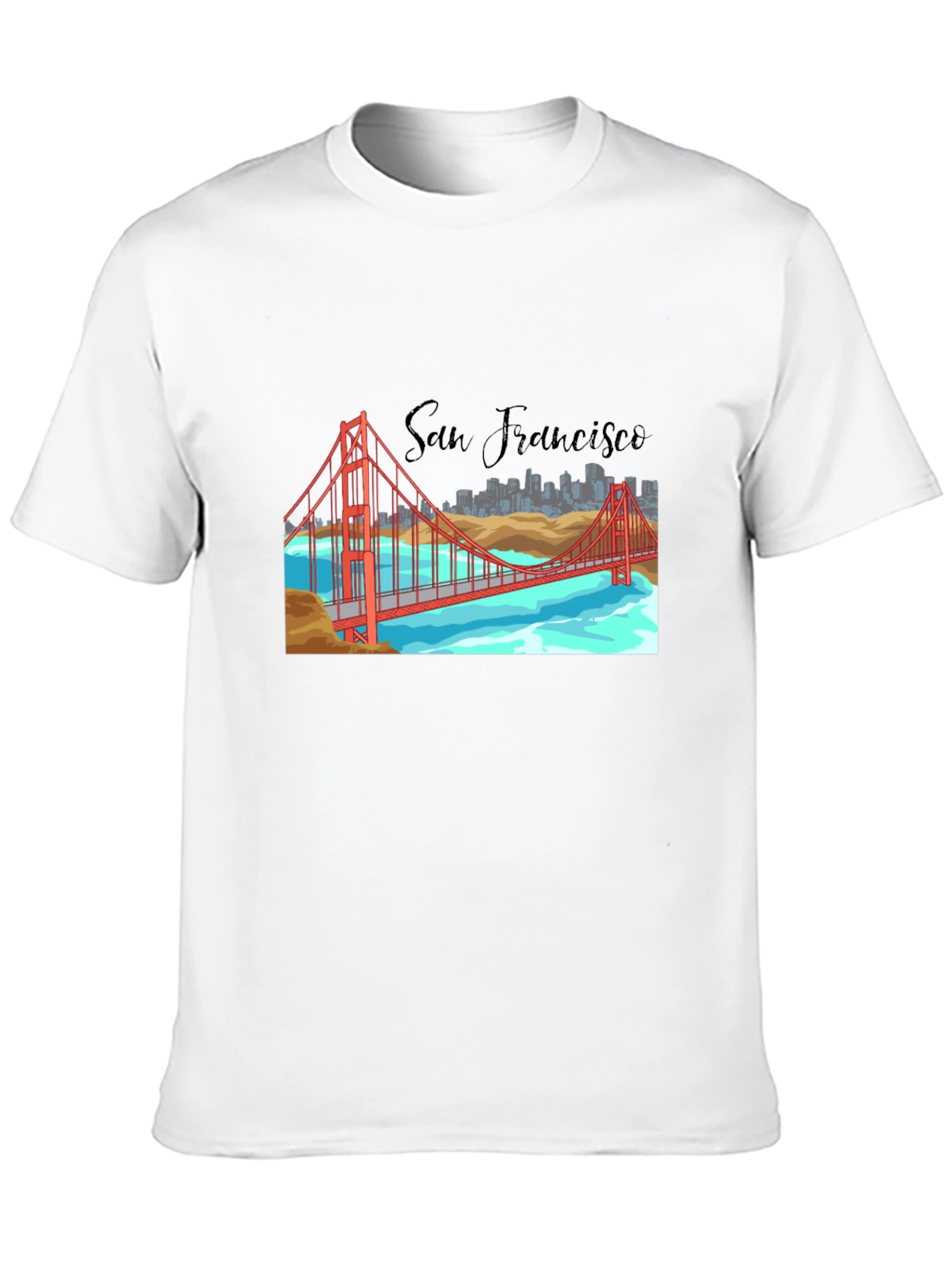 San Francisco Bridge Graphic T-Shirt
