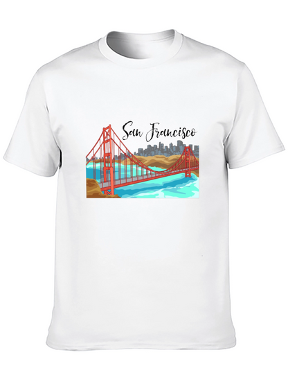 San Francisco Bridge Graphic T-Shirt