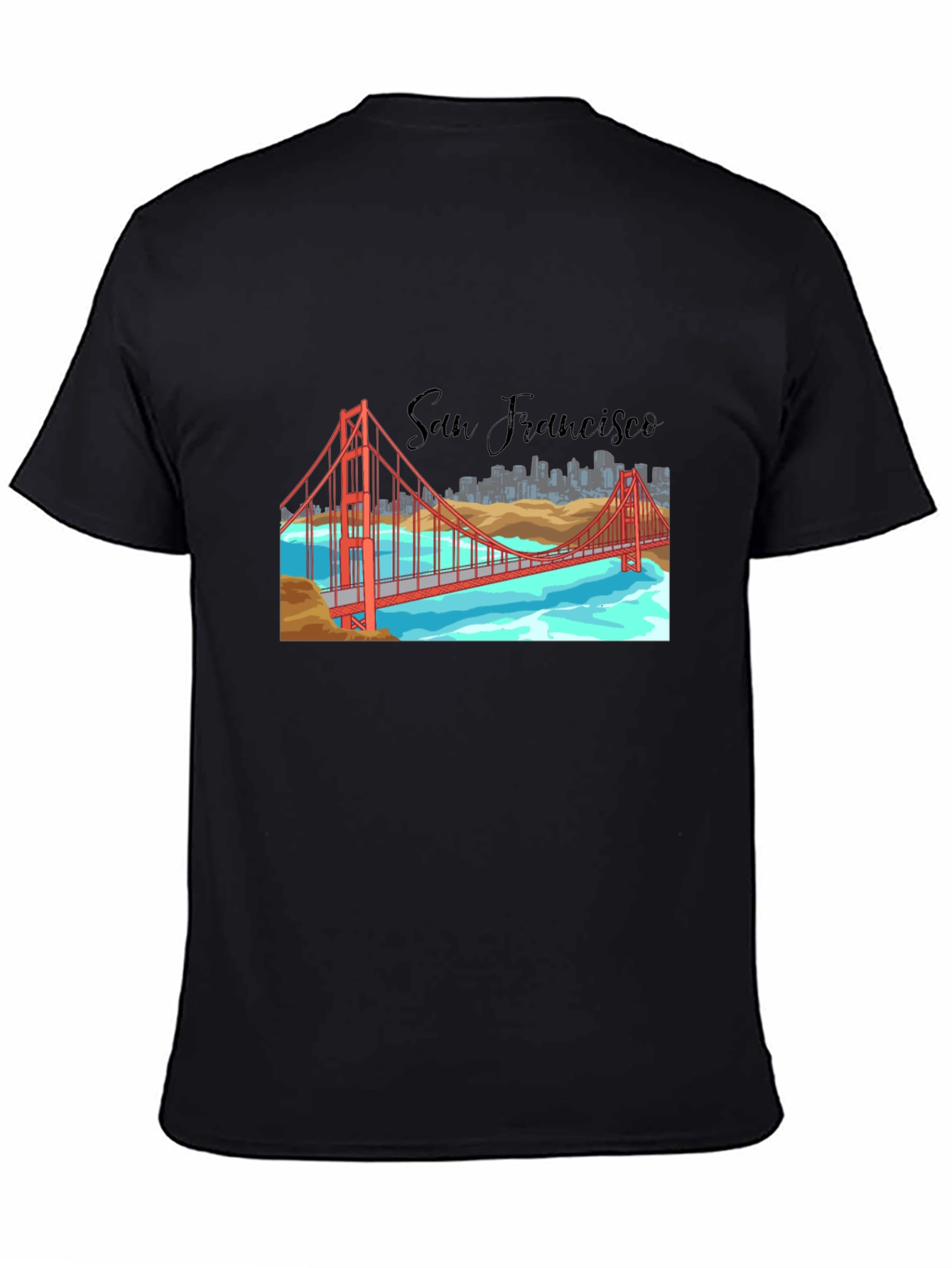 San Francisco Bridge Graphic T-Shirt