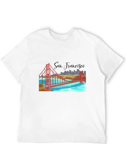 San Francisco Bridge Graphic T-Shirt