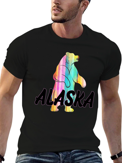 Alaska Bear Graphic T-Shirt - Mens