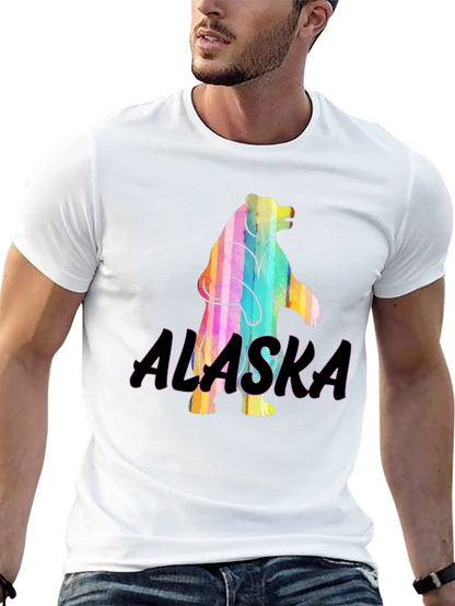 Alaska Bear Graphic T-Shirt - Mens