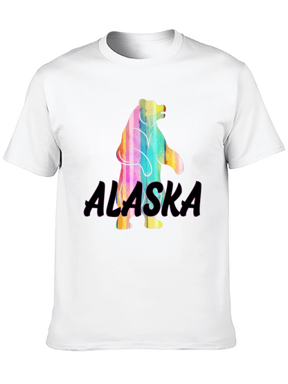 Alaska Bear Graphic T-Shirt - Mens