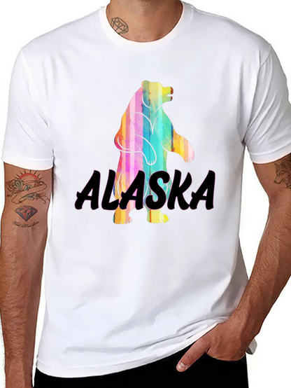 Alaska Bear Graphic T-Shirt - Mens