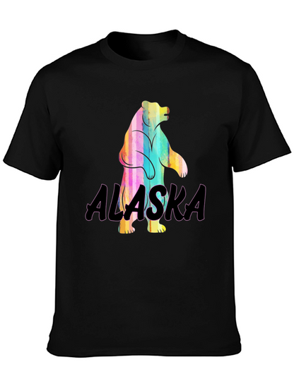 Alaska Bear Graphic T-Shirt - Mens