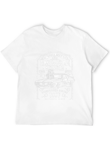 American Muscle Car 1967 Black T-Shirt