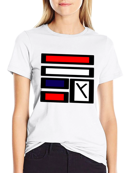 Abstract Block Graphic Tee