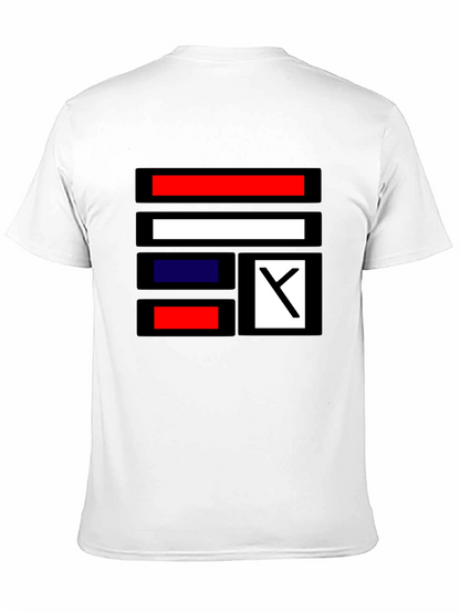Abstract Block Graphic Tee