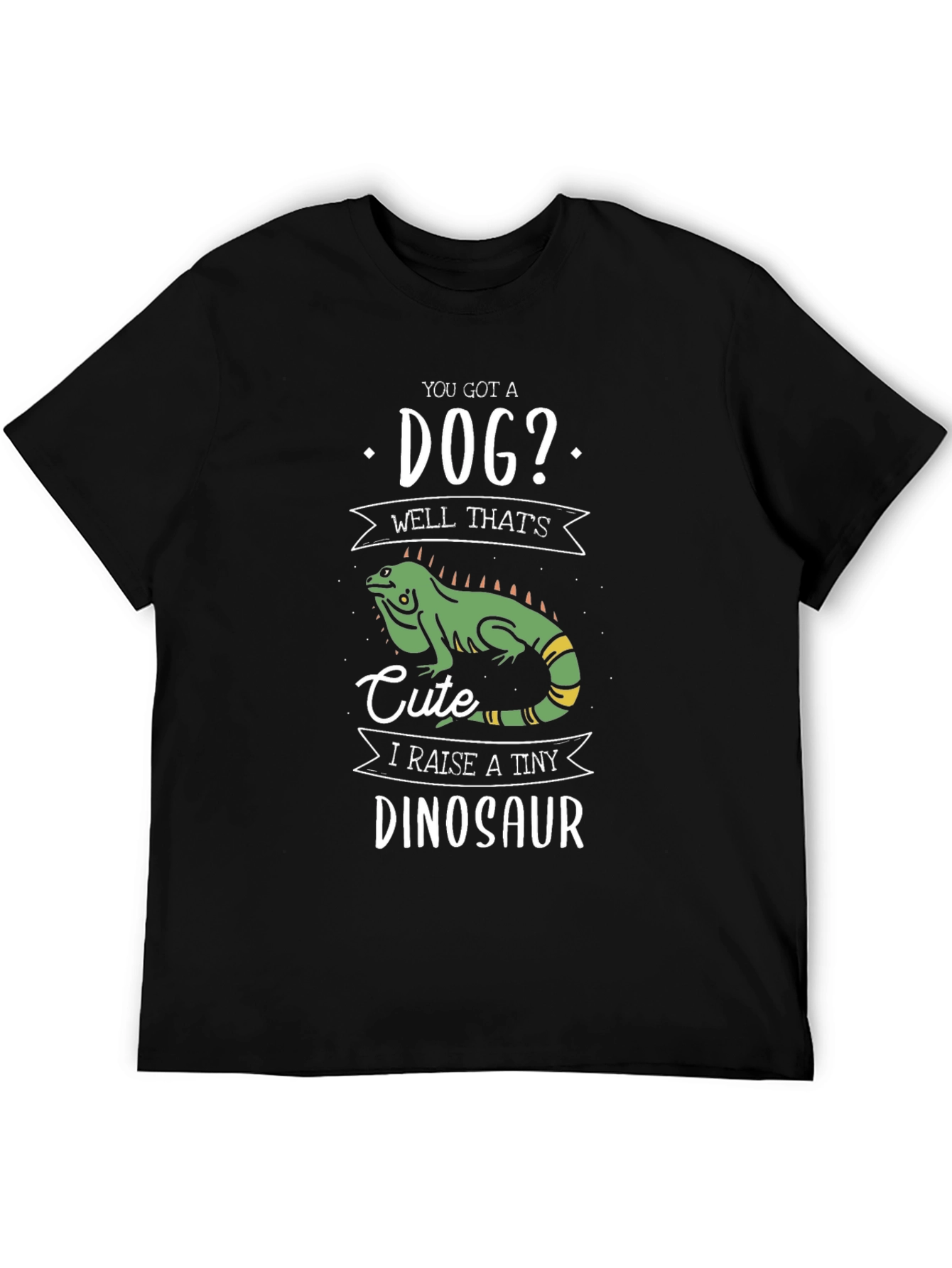 Funny Reptile T-Shirt - I Raise a Tiny Dinosaur