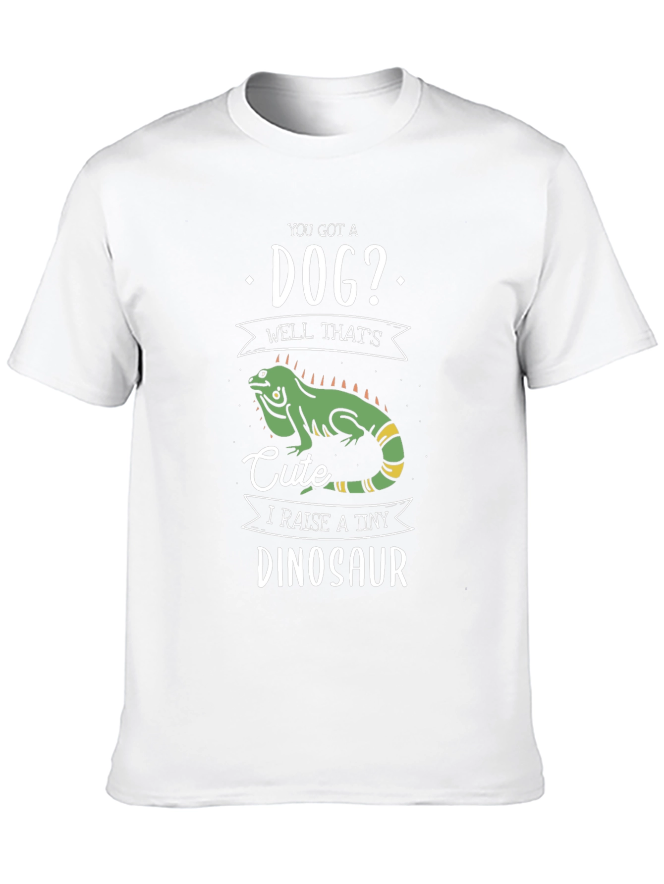 Funny Reptile T-Shirt - I Raise a Tiny Dinosaur
