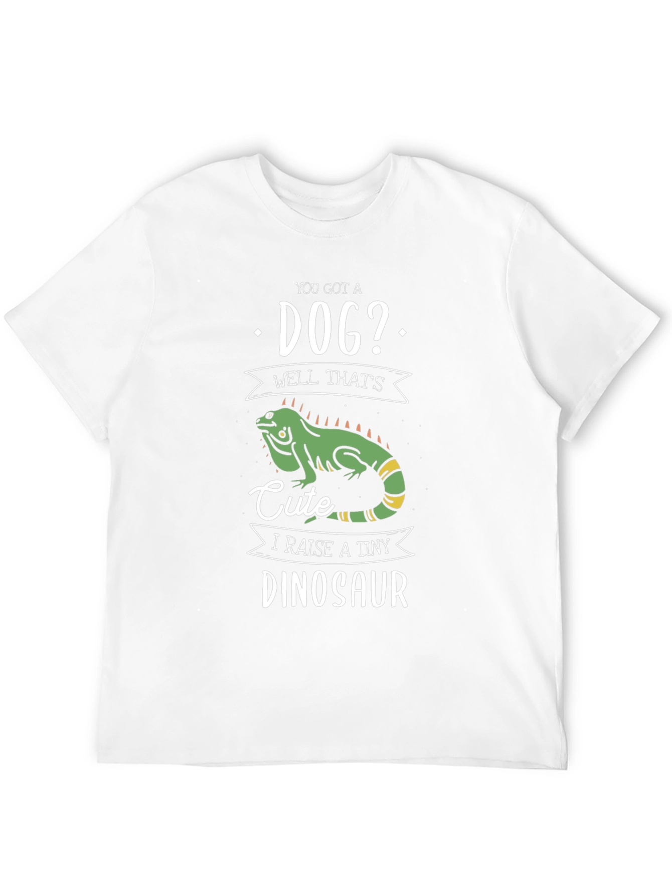 Funny Reptile T-Shirt - I Raise a Tiny Dinosaur