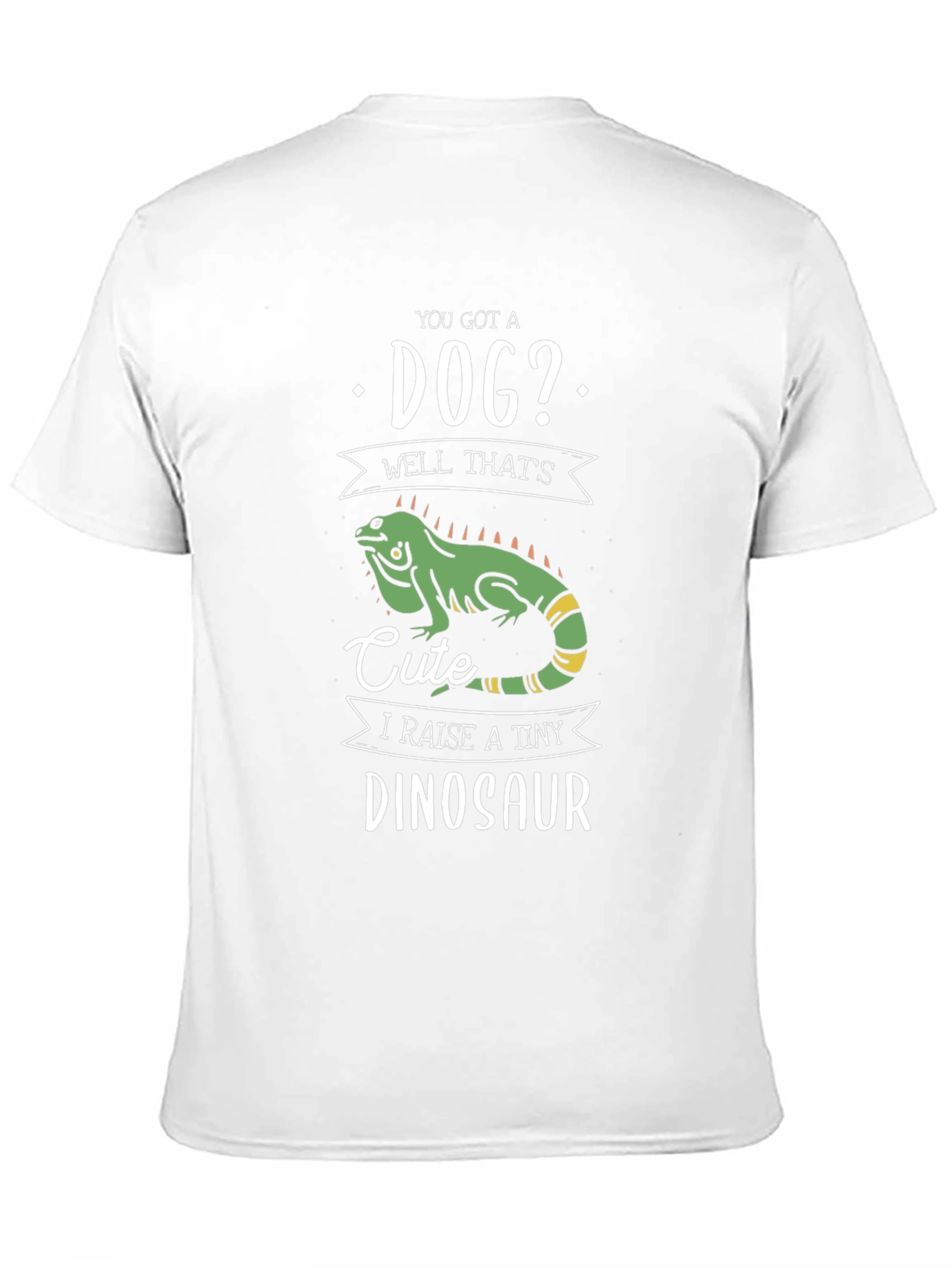 Funny Reptile T-Shirt - I Raise a Tiny Dinosaur