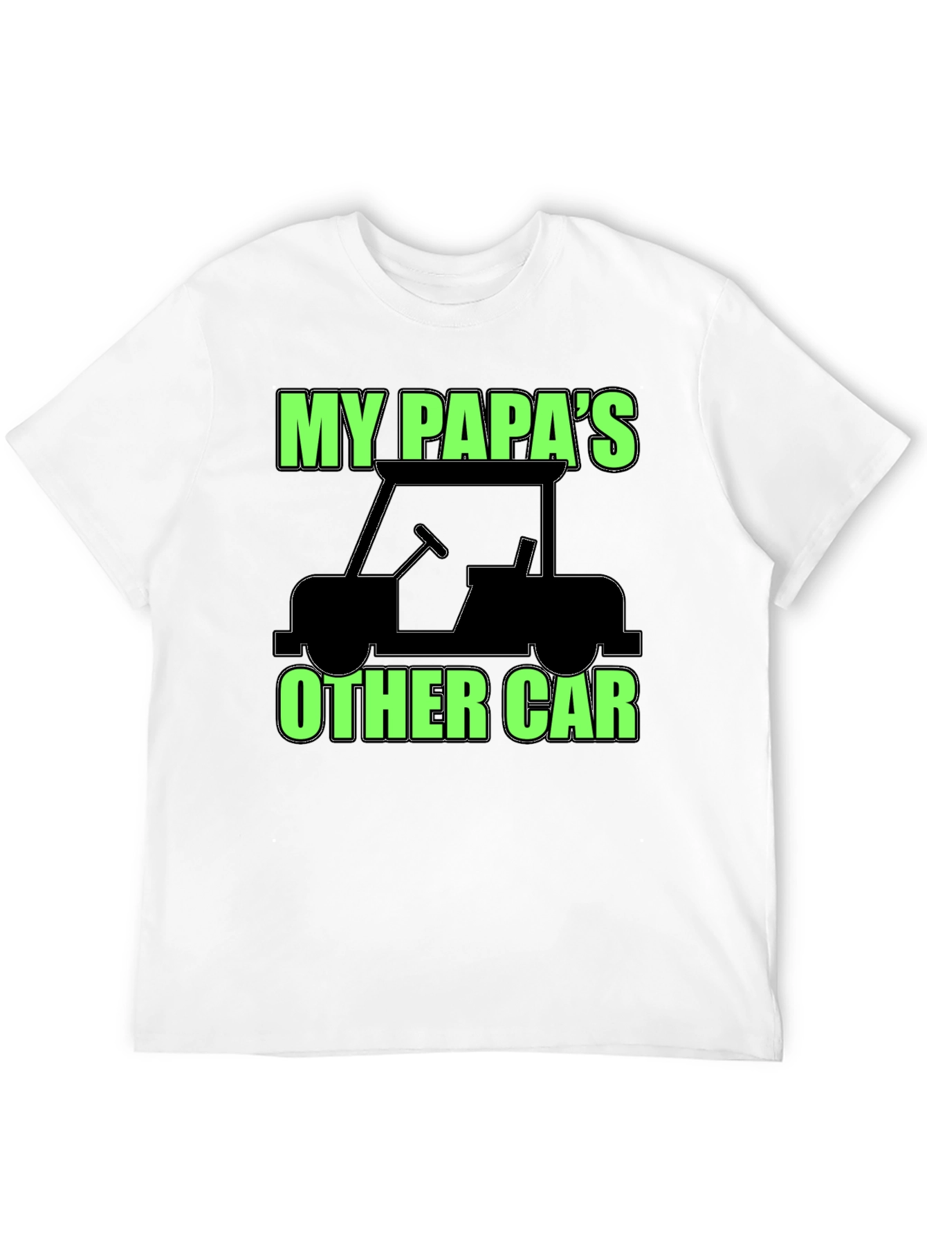 My Papas Other Car Black T-Shirt