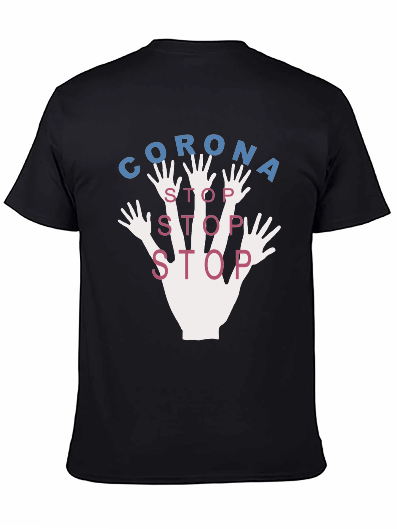 Corona Stop Graphic T-Shirt